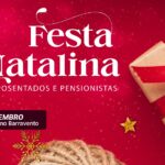 Festa natalina dos aposentados e pensionistas será dia 09/12